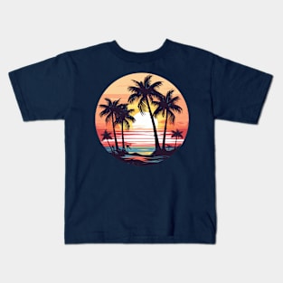 Palm Trees Kids T-Shirt